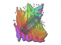 Sticker Fire in the Hole (Holo)